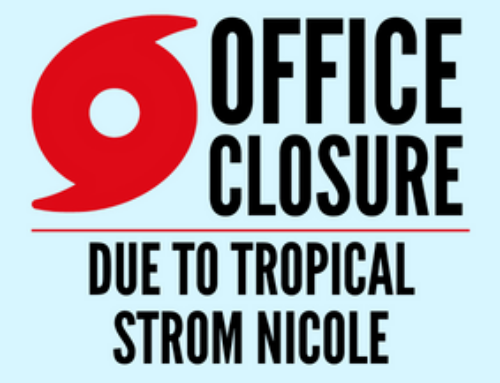 Tropical Storm Nicole Closures